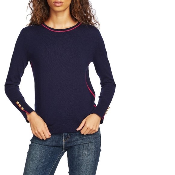 Court & Rowe Cotton Blend Sweater - Picture 1 of 5